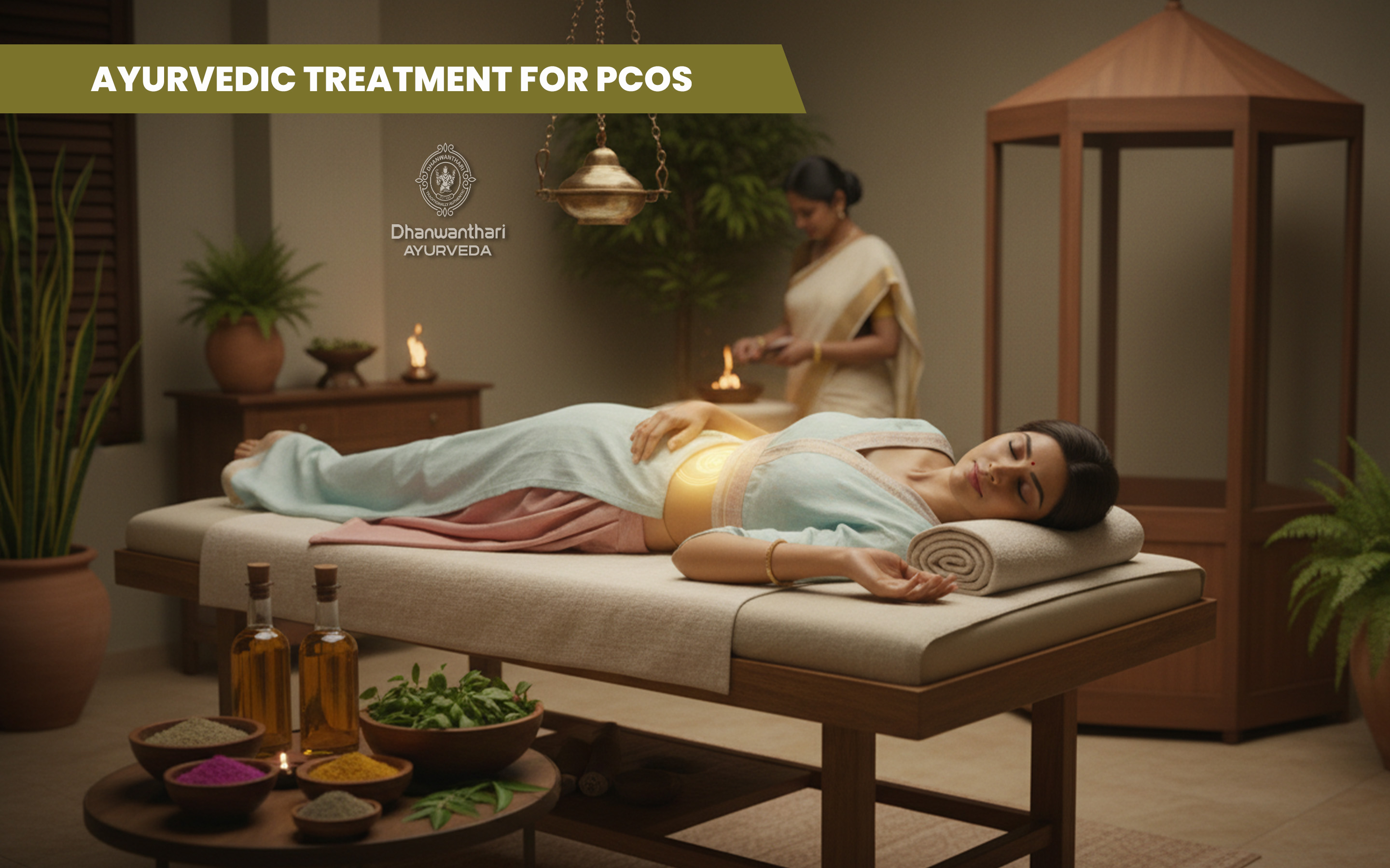 Ayurvedic treatment for PCOS in UAE at Dhanwanthari Clinic Dubai