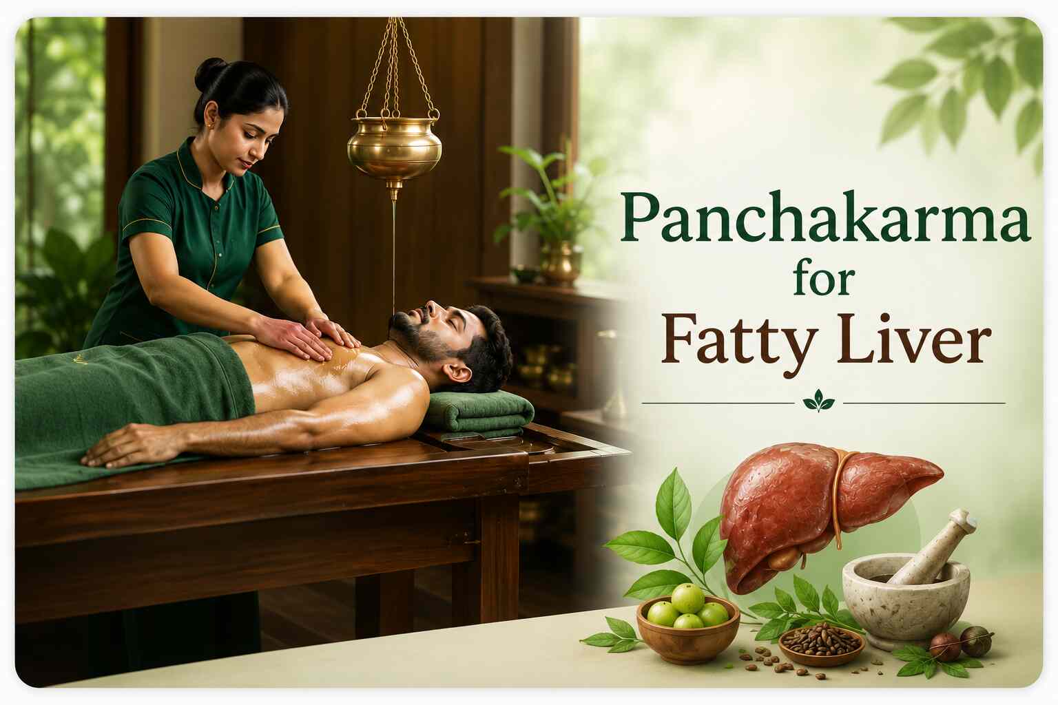 Panchakarma therapy for fatty liver detox and Ayurvedic liver healing