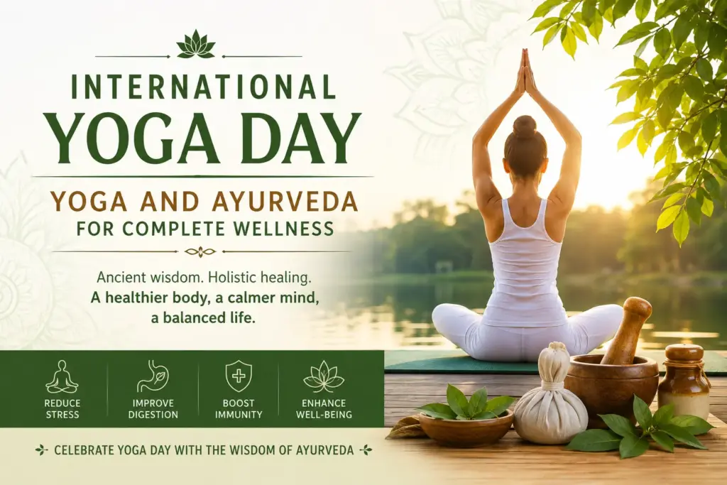 International Yoga Day and Ayurveda for complete wellness