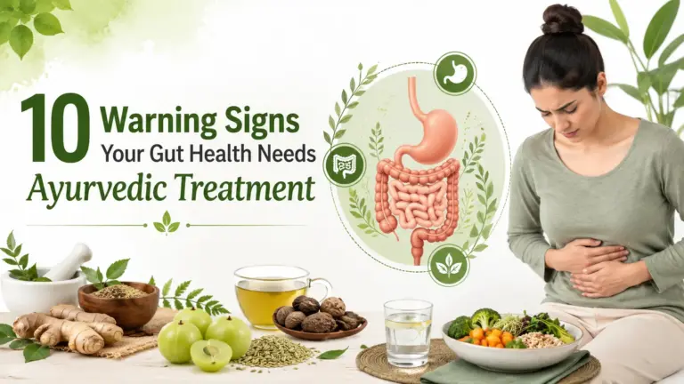 Signs your gut health needs Ayurvedic treatment at a trusted Ayurvedic clinic in Dubai for better digestive health and natural gut wellness