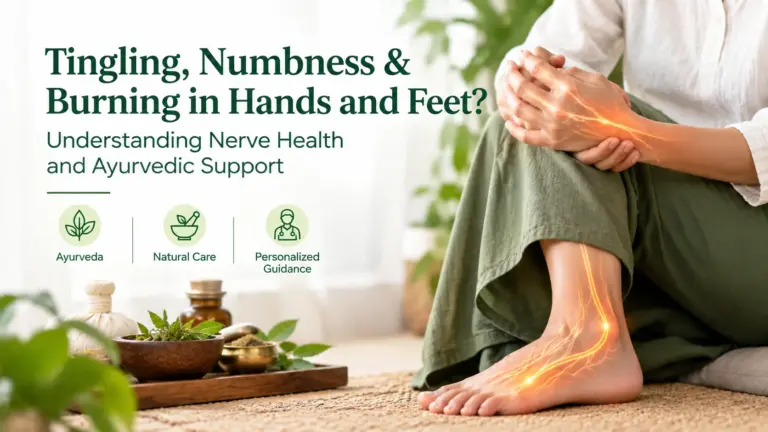 Tingling numbness and burning in hands and feet at an Ayurvedic clinic in Dubai